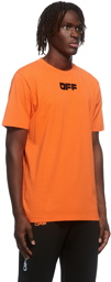 Off-White Orange Arrows Font Bonded Logo T-Shirt