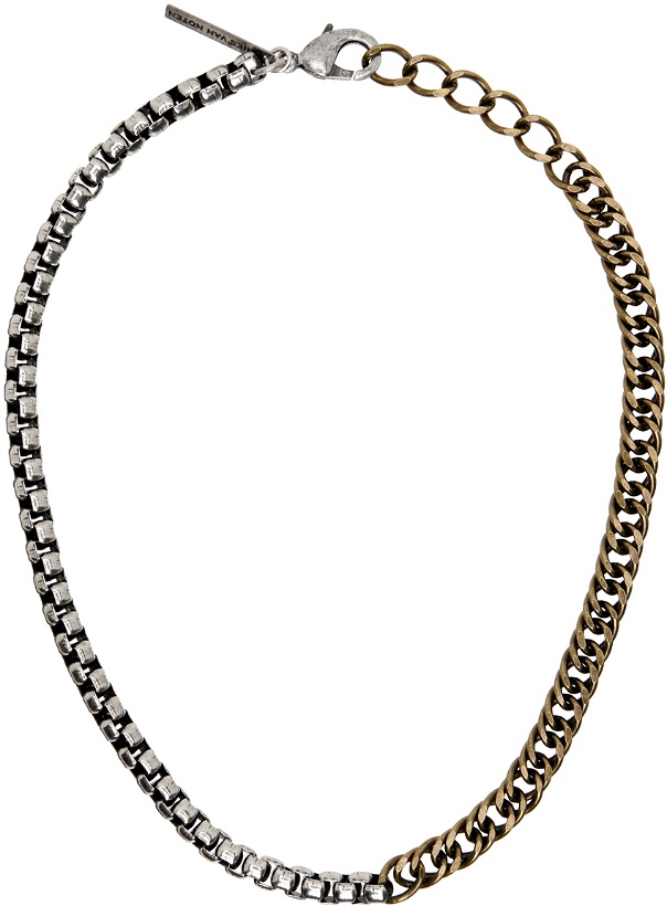 Photo: Dries Van Noten Gold & Silver Chain Necklace