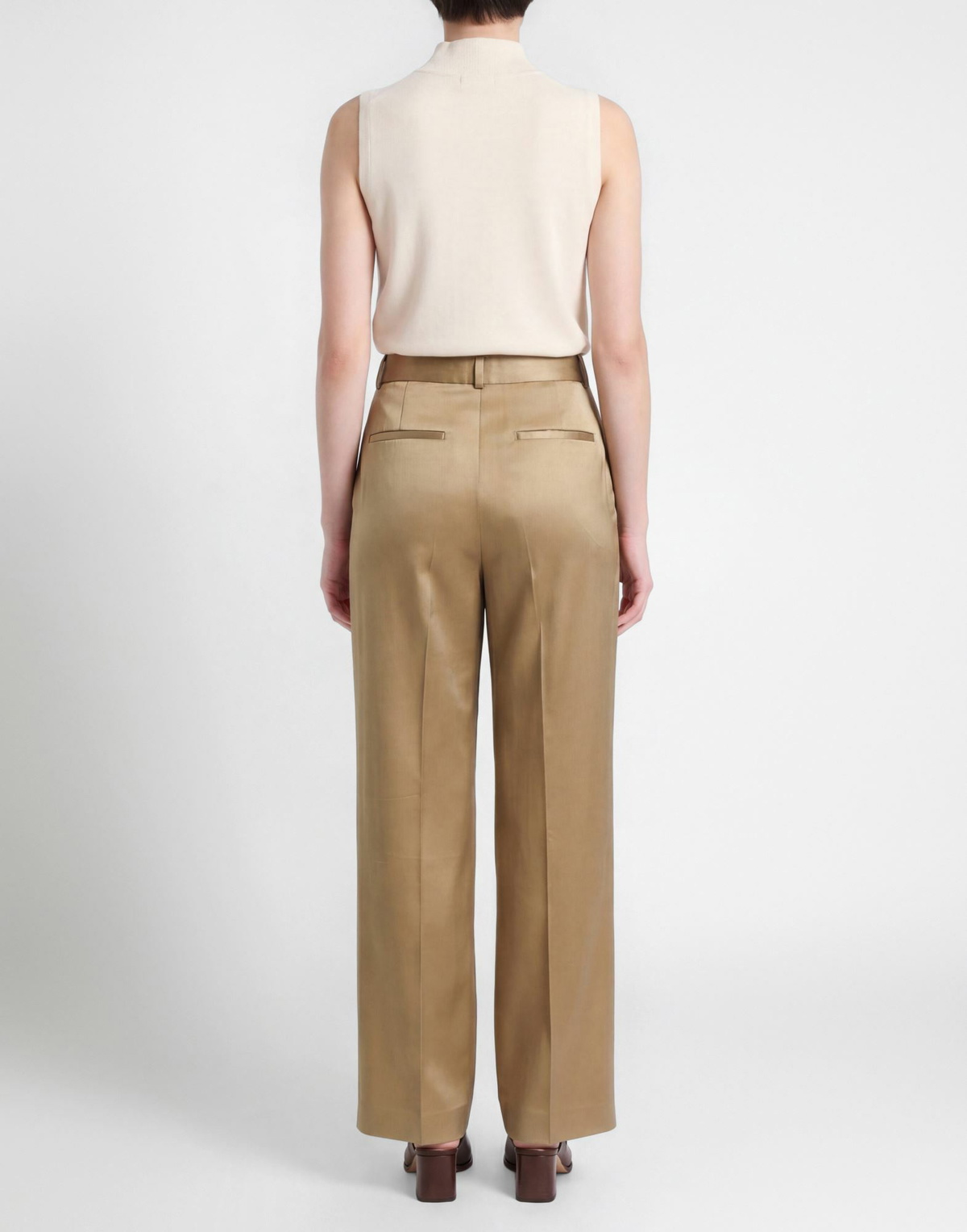 Peserico Womens Pants Khaki