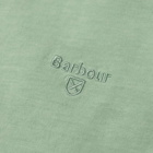 Barbour Men's Garment Dyed T-Shirt in Dusty Mint