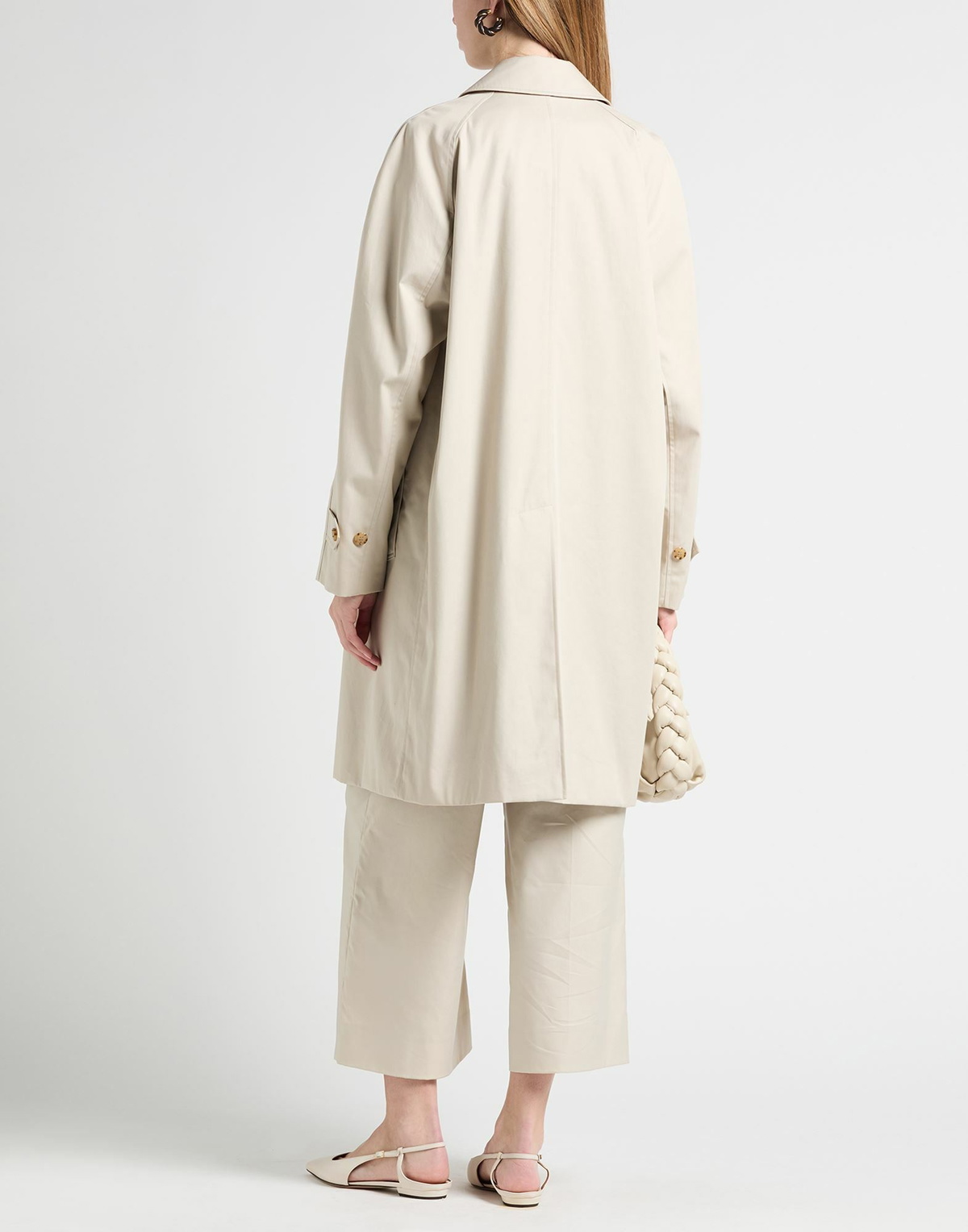 Burberry Womens Overcoat & Trench Coat in Beige