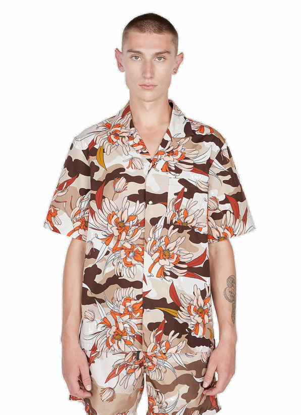 Photo: Moncler - Floral Shirt in Beige