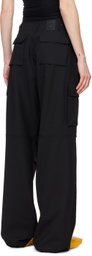 Coperni Black Tailored Cargo Pants