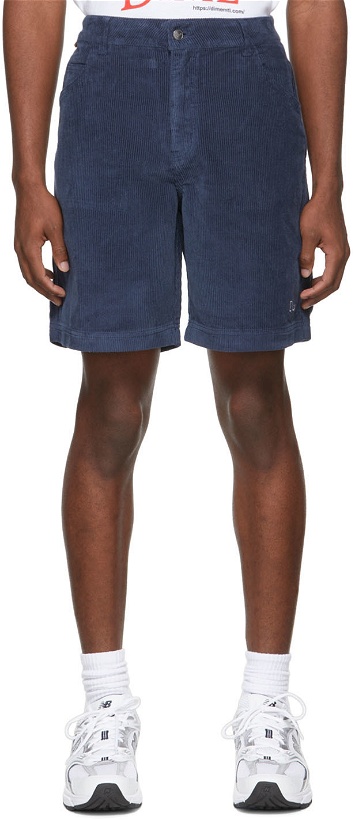 Photo: Dime Blue Cotton Shorts