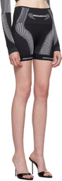 MISBHV Black Biker Sport Shorts