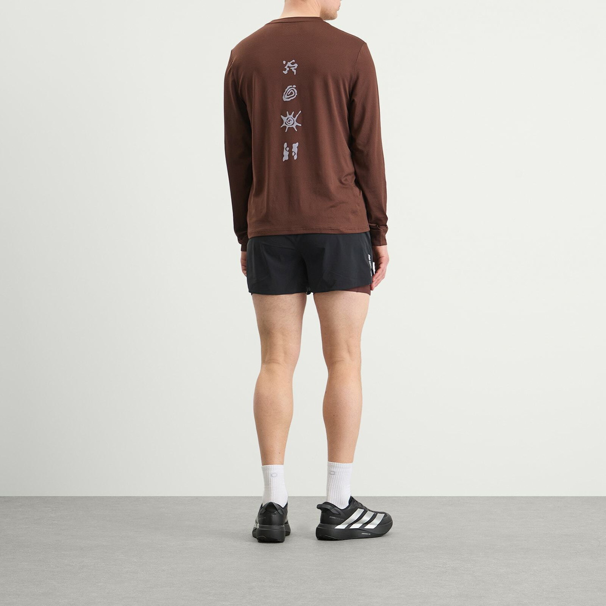 Bandit Men's MiroMesh Men's LS Performance T-Shirt in Cacao
