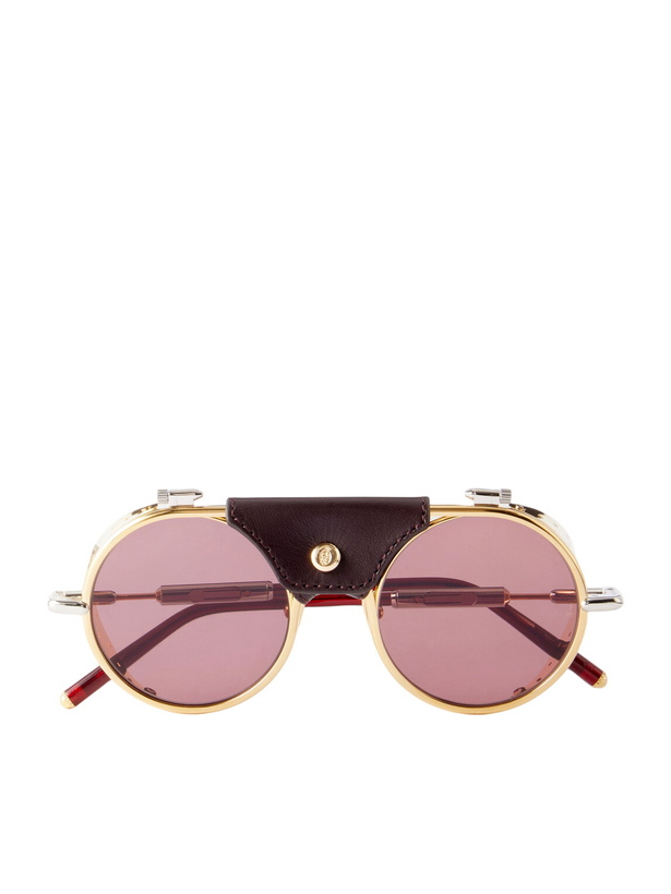 Photo: Jacques Marie Mage - Glacier Rocky Round Frame Sunglasses