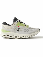 ON - Cloudstratus 3 Rubber-Trimmed Mesh Running Sneakers - Gray