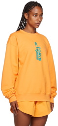7 DAYS Active Orange Malone Sport Sweatshirt