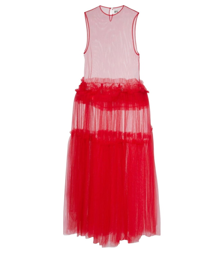Photo: Noir Kei Ninomiya Sheer tulle maxi dress