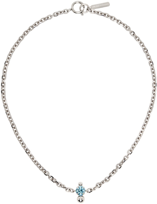 Photo: Justine Clenquet SSENSE Exclusive Silver Nate Choker