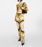 Versace - Barocco crop top