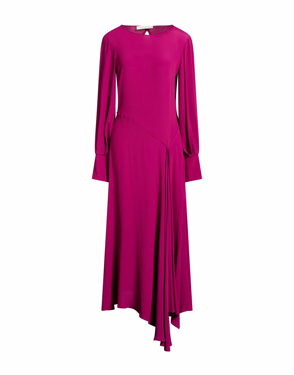 Manila Grace Womens Maxi dress in Magenta