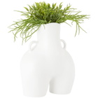 Anissa Kermiche White Love Handles Vase