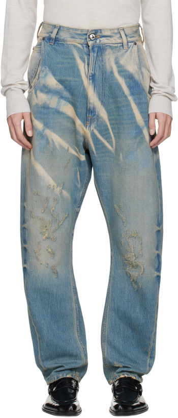 Photo: Vivienne Westwood Blue Buckle Back Jeans