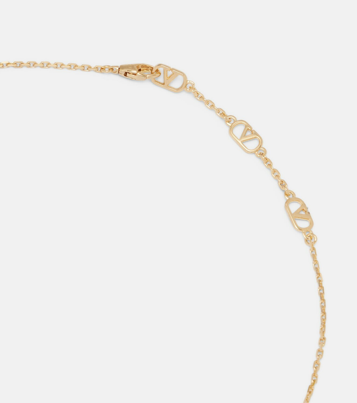 Valentino VLogo Swarovski®-embellished pendant necklace