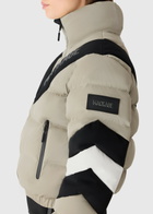 Mackage Kairi Chevron High-gloss Shell ski Jacket Taupe