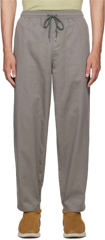 Photo: Neighborhood Gray Easy Trousers