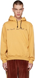 Bethany Williams Yellow Spencer Buttons Hoodie
