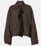 Loewe Double L paneled blouson jacket