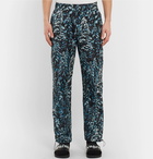 Palm Angels - Wide-Leg Camouflage-Print Shell Sweatpants - Men - Blue