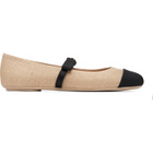 Gianvito Rossi Beige Minou Ballerina Flats