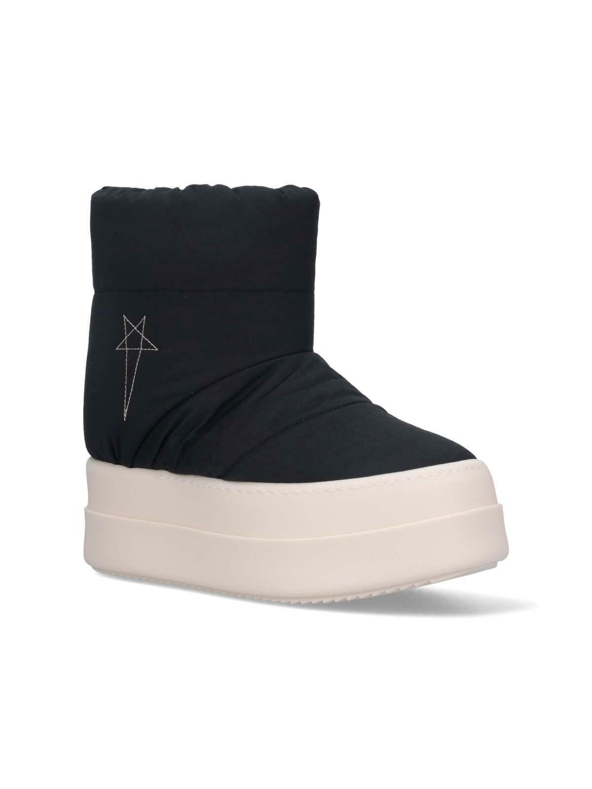 ショートブーツ・ブーティ DRKSHDW 'Fetish' boots Rick Owens DRKSHDW Black Fetish Boots Rick Owens Drkshdw