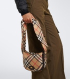 Burberry Burberry Check silk twill shoulder bag