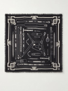 Enfants Riches Déprimés - Printed Wool and Silk-Blend Scarf