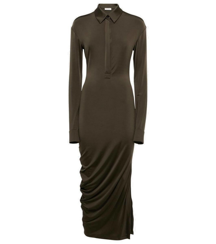 Photo: Alexander McQueen Jersey shirt dress