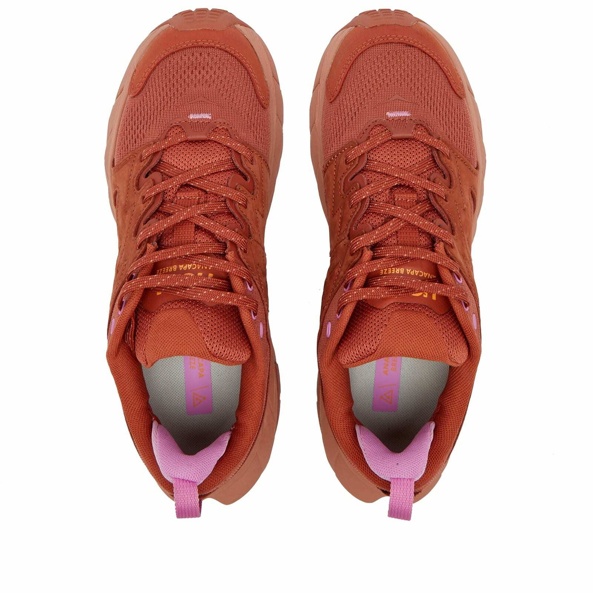 Hoka One One Women's W Anacapa Breeze Low Sneakers in Baked Clay/Cork
