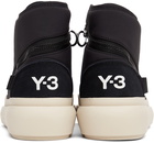 Y-3 Black Ajatu Court High Sneakers