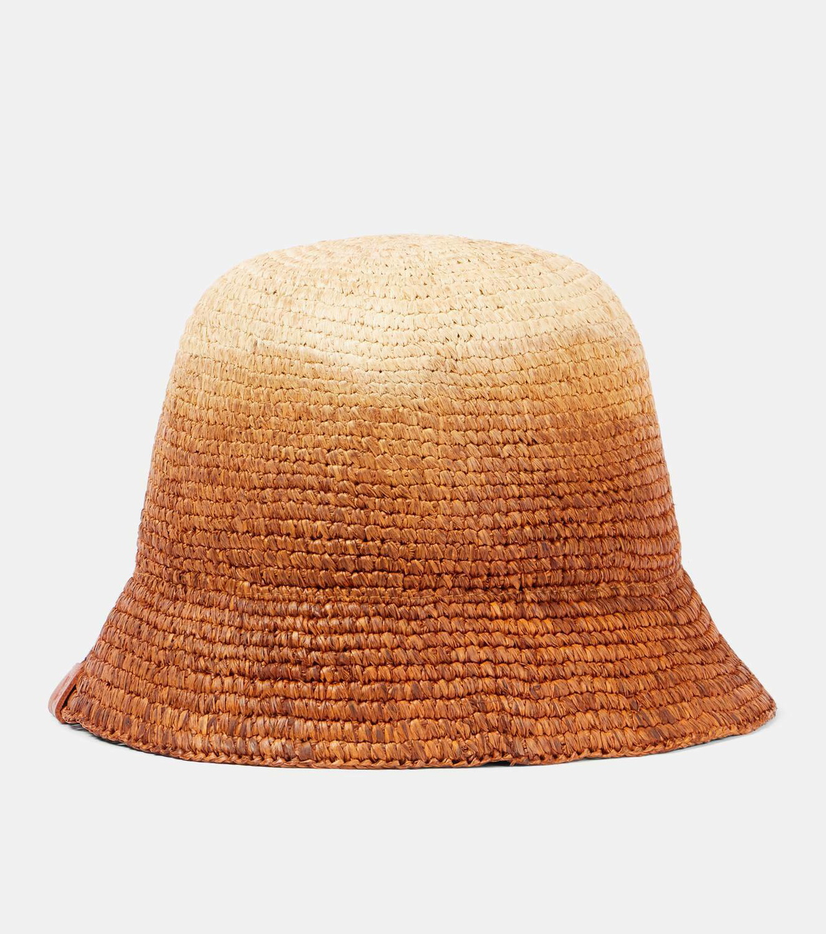 Staud Meyers ombré raffia bucket hat
