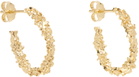 Veneda Carter Gold VC003 Small Open Hoop Earrings