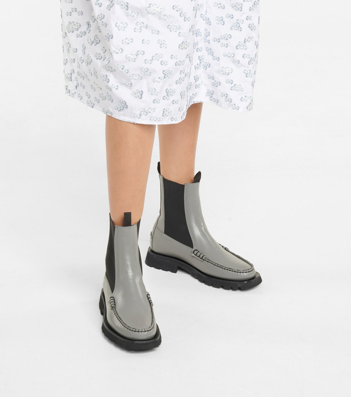 Cecilie Bahnsen - x Hereu Alda leather Chelsea boots Cecilie Bahnsen