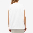 Raf Simons Women's Sleeveless T-Shirt in White