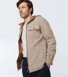 Giorgio Armani - Hooded virgin wool blouson