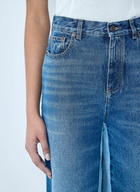 Chloé Contrast Denim Shorts