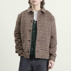 Bound Men's Wool Button Jacket in Barton Check