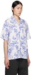 Isabel Marant Blue Lazlo Ginkgo Shirt