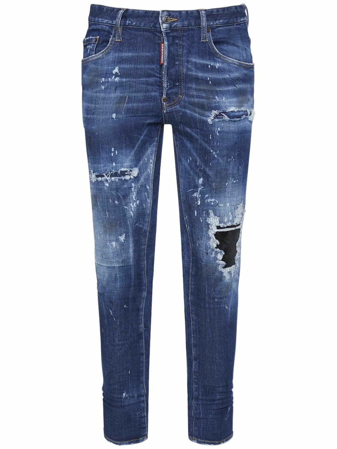 DSQUARED2 - Super Twinky Stretch Cotton Denim Jeans