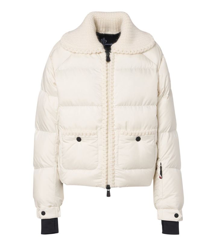 Photo: Moncler Grenoble Wool-trimmed down ski jacket