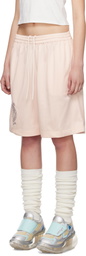 I'm Sorry by Petra Collins SSENSE Exclusive Pink JennyFax Edition Gym Shorts