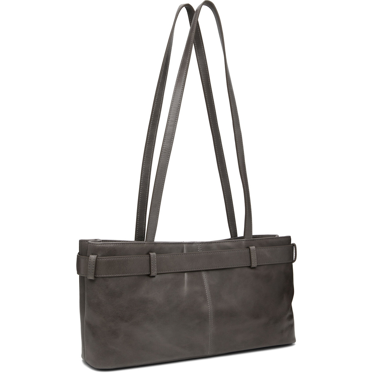 OSOI Gray Shoulder Brocle Bag