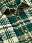 Corridor - Plaid Cotton-Madras Shirt - Green