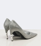 Gucci Castello calf hair pumps