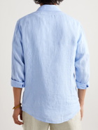 Massimo Alba - Canary Linen Shirt - Blue