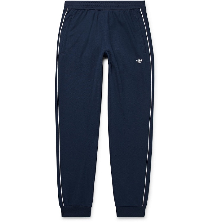 Photo: adidas Originals - Samstag Piped Stretch-Knit Track Pants - Blue