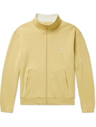 Isabel Marant - Issopa Logo-Embroidered Fleece-Trimmed Jersey Track Jacket - Yellow