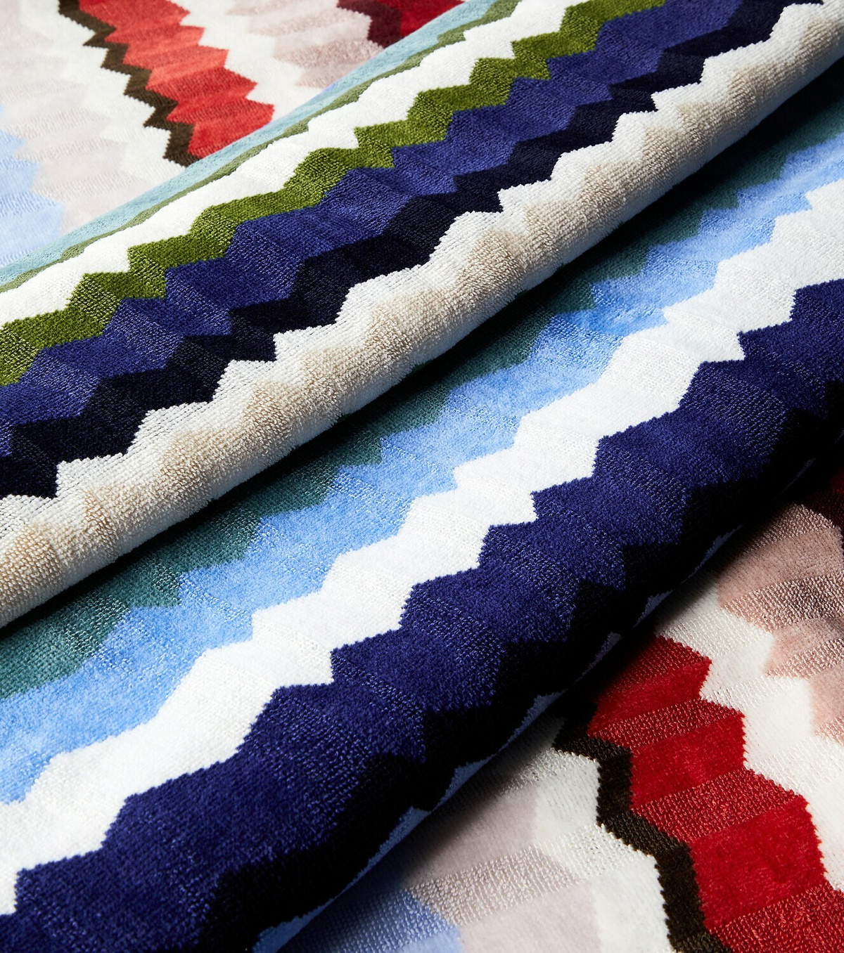 Missoni Eva Zigzag cotton terry bath sheet